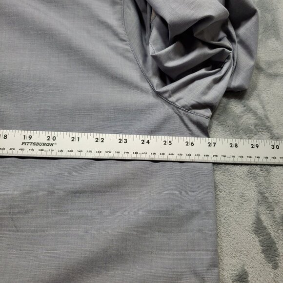 Chef Works Urban Collection Long Sleeve Button Up Chef Shirt Gray Men Sz XL - Picture 8 of 11